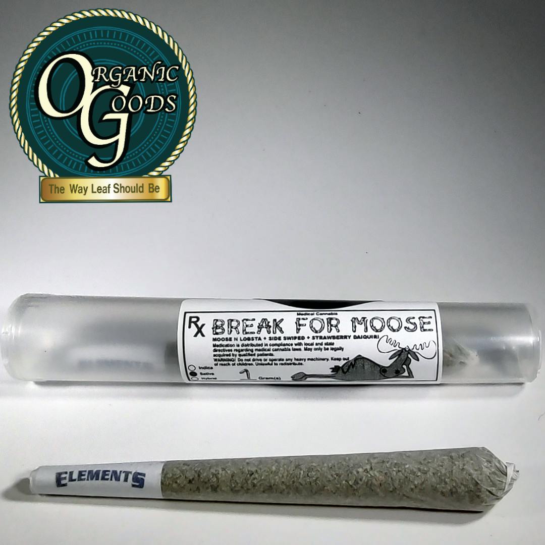 Organic Goods Pre-Roll Break For Moose 1 G