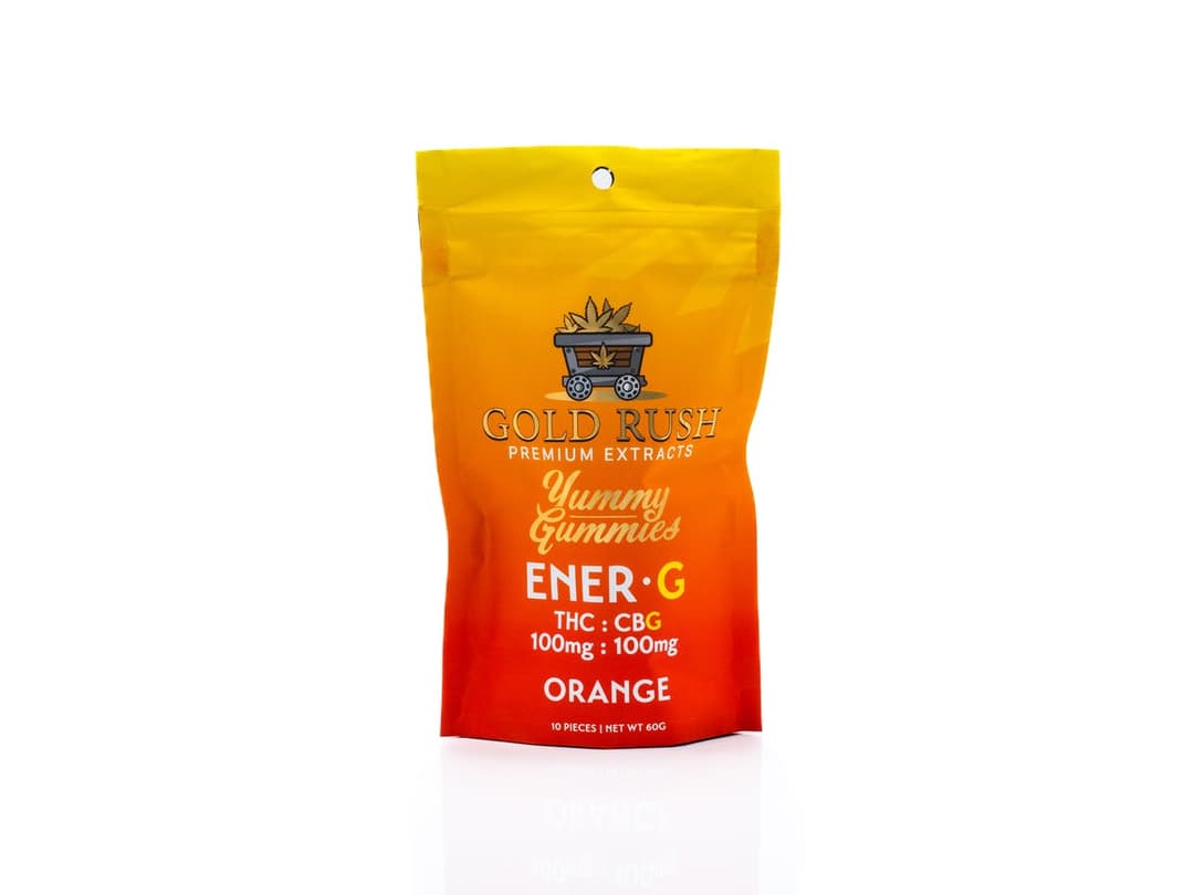 Ener G THC:CBG 100mg : 100mg - Orange