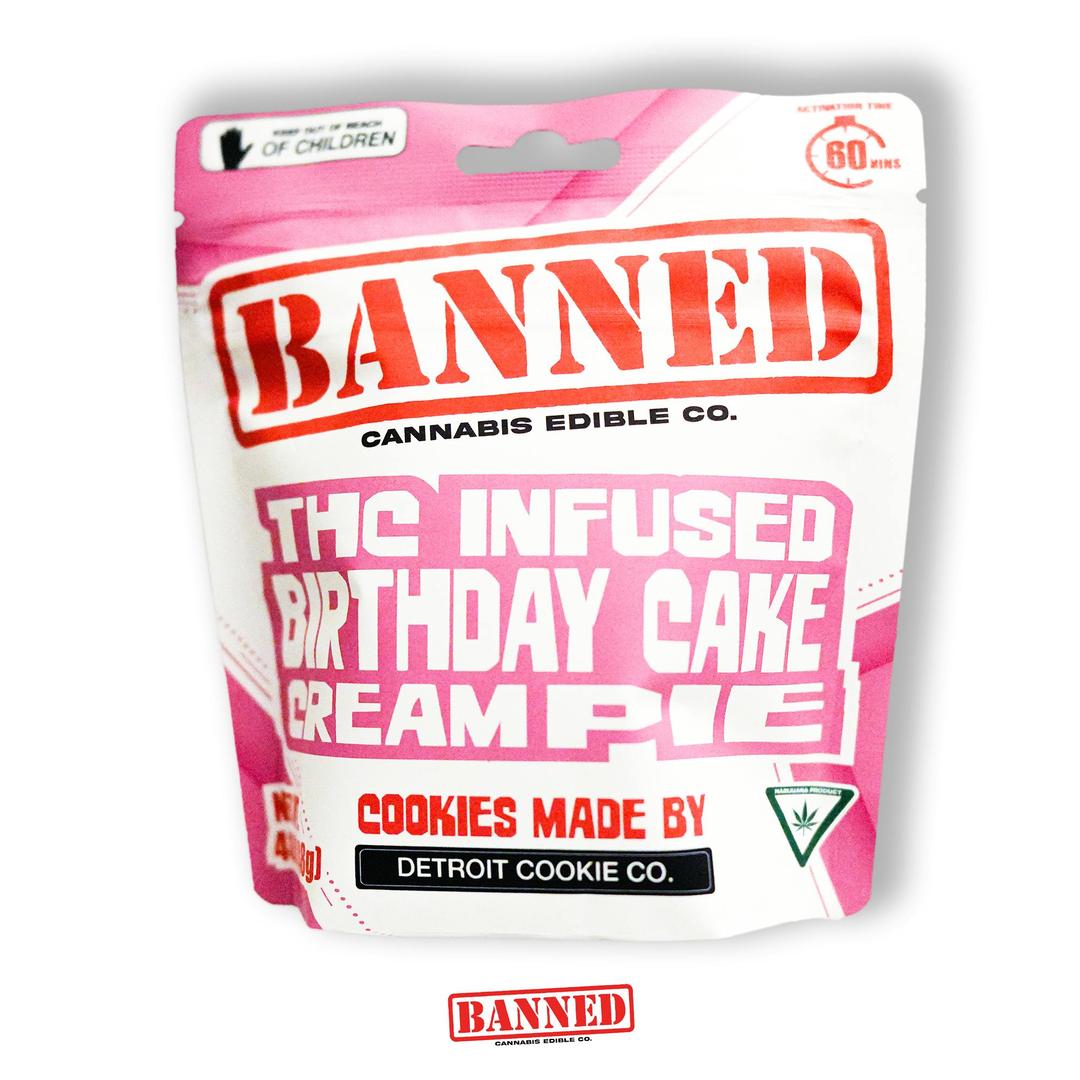 BIRTHDAY CAKE CREAMPIE | 200MG BANNED x DETROIT COOKIE CO.