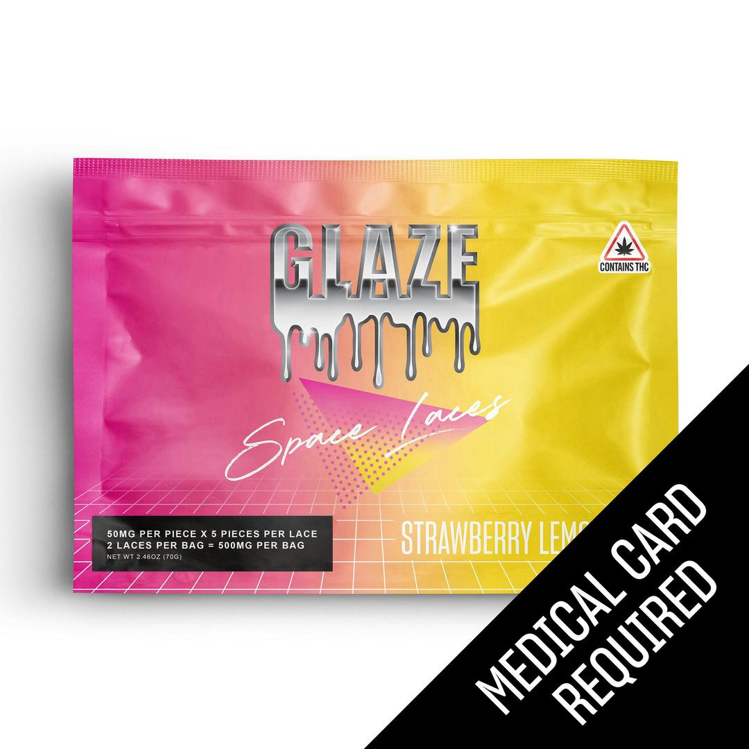 Glaze | Strawberry Lemonade Space Laces | 500mg (MED)