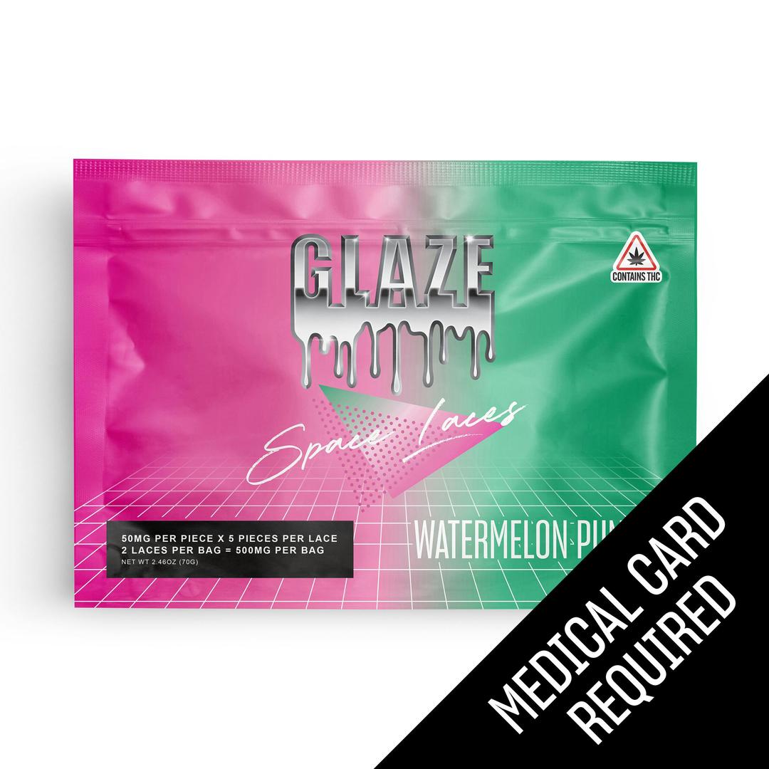 Glaze | Watermelon Punch Space Laces | 500mg (MED)