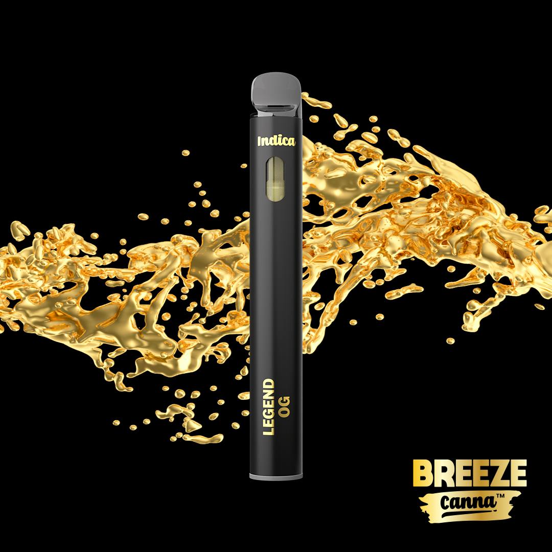 Breeze Canna Live Resin Disposable Vape Legend OG