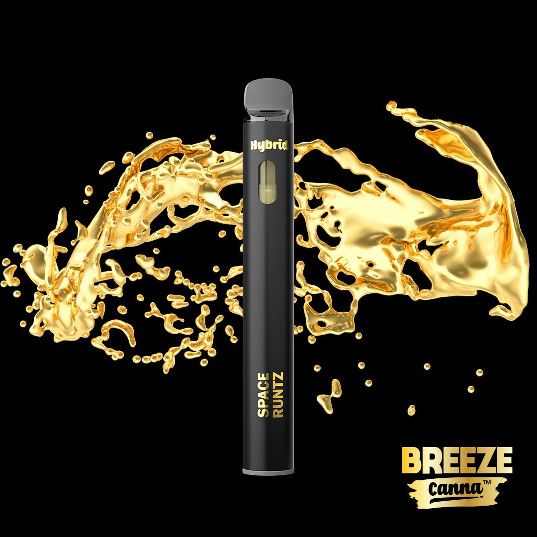 Breeze Canna Live Resin Disposable Vape Space Runtz