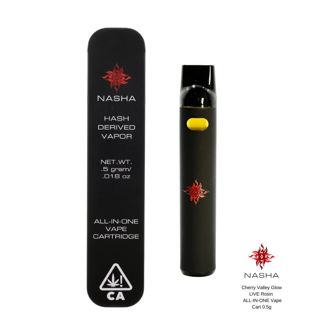 Cherry Valley Glow Live Rosin All-In-One Vape 0.5 gram