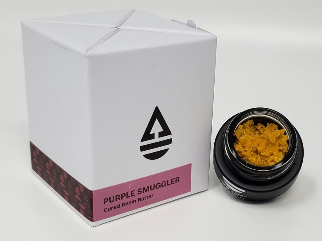 Cured Resin Batter | Purple Smuggler