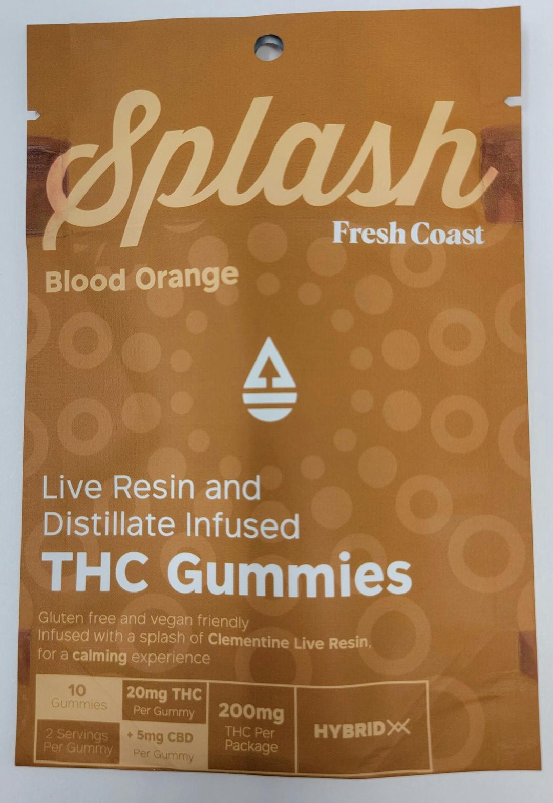 Splash Gummy | Blood Orange/Clementine