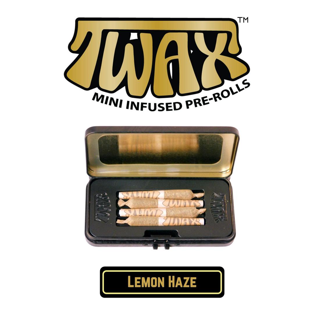 The Clear TWAX Mini Infused Pre-rolls 2g [4 Pack] | Lemon Haze
