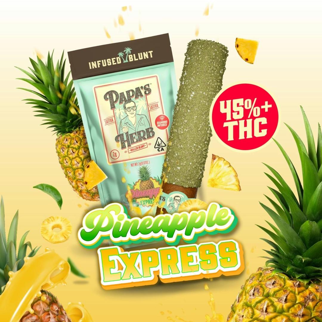 Pineapple Express (2g) Diamond Infused Blunt