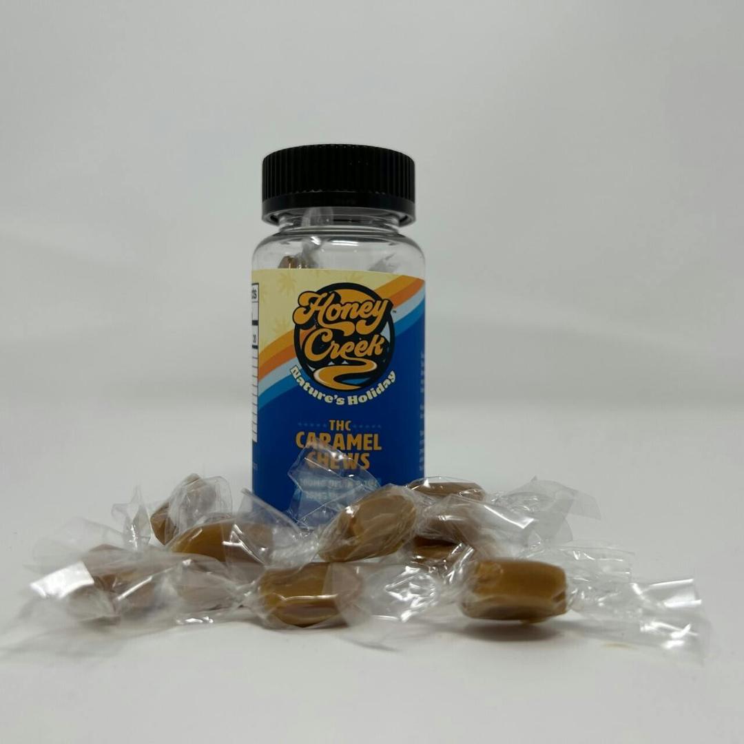 Caramel Chews - 10mg Each - 10 Pack - 100mg Total