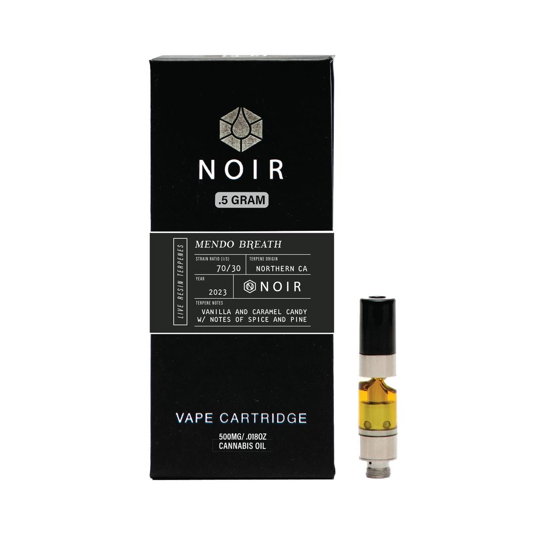NOIR Mendo Breath 500mg Vape Cartridge (Live Resin)