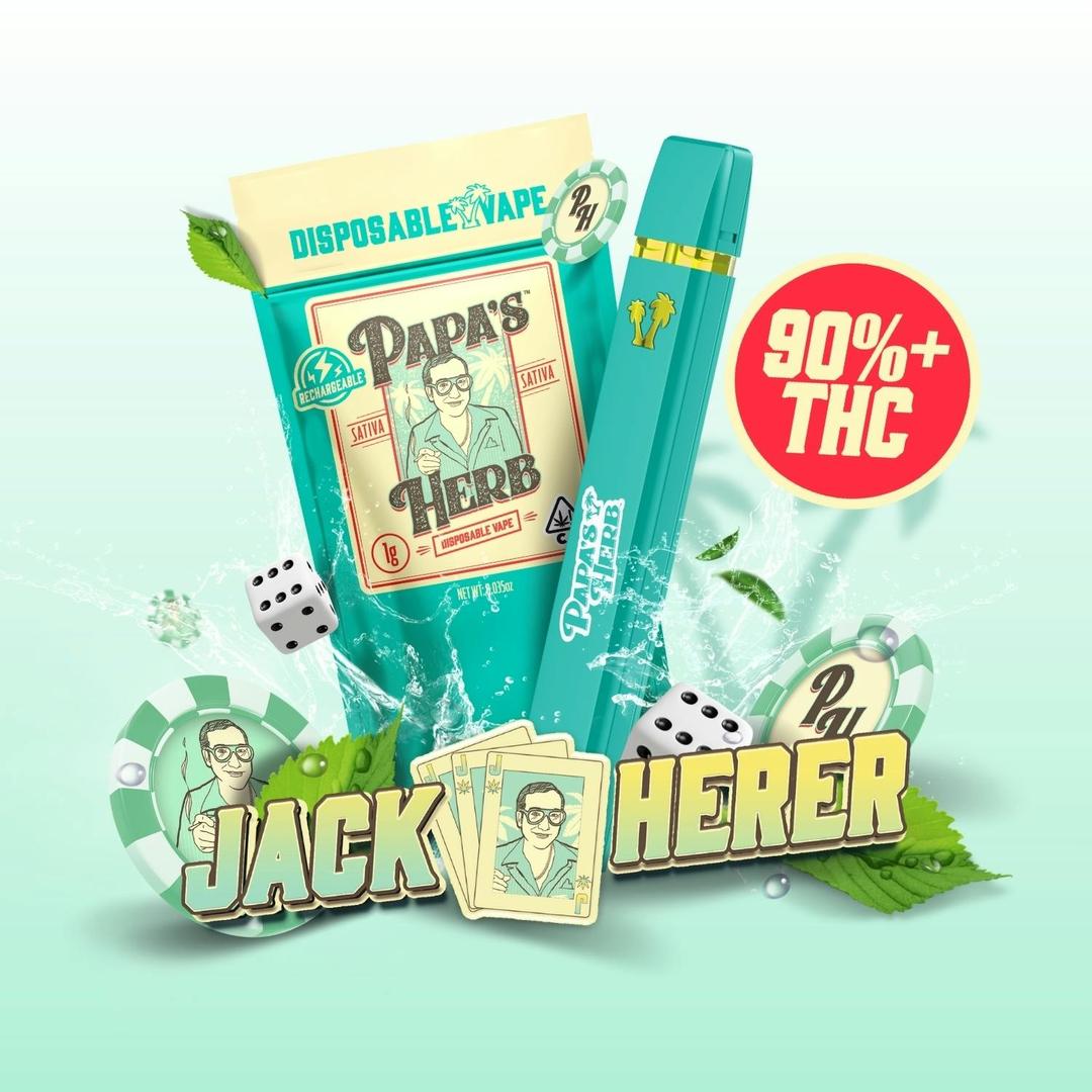 Jack Herer (1g) Disposable Vape Cartridge