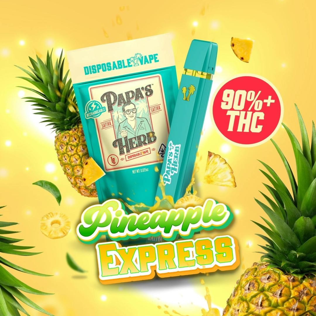 Pineapple Express (1g) Disposable Vape Cartridge