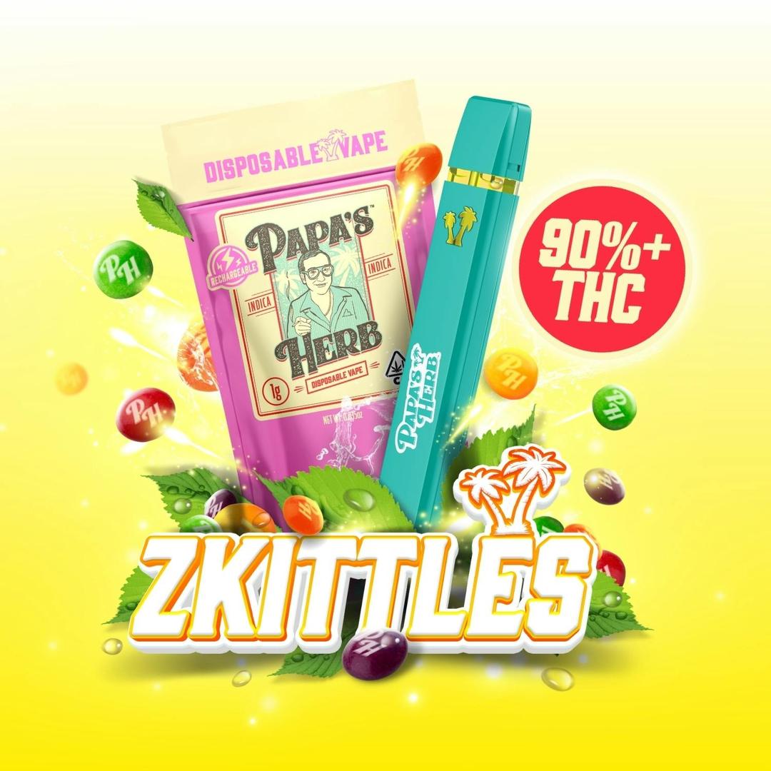 Zkitttles (1g) Disposable Vape Cartridge