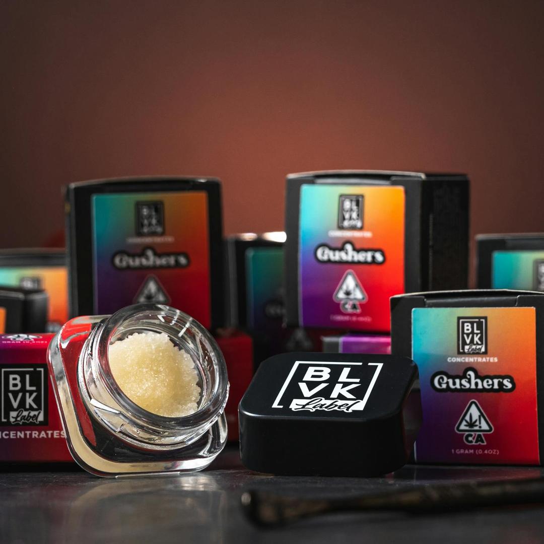 BLVK Label - Gushers - 1G LIVE RESIN & DIAMOND-INFUSED SAUCE