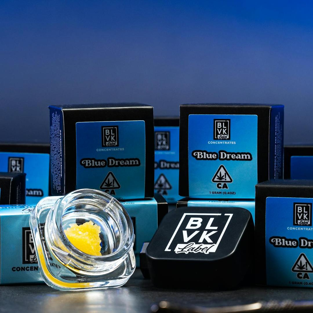 BLVK Label - Blue Dream 1G LIVE RESIN & DIAMOND-INFUSED SAUCE