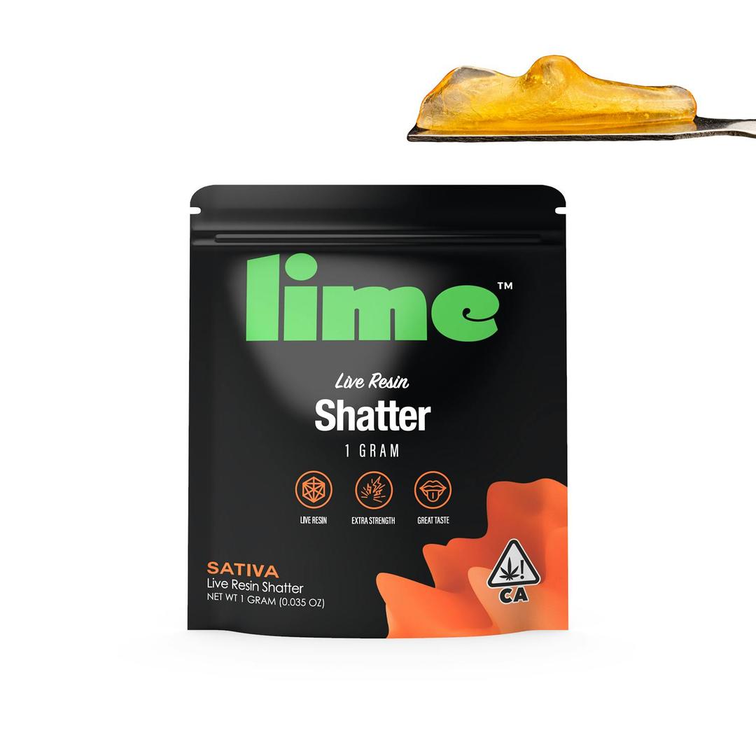 Sativa (1.0g Live Resin Shatter) | Limoncello