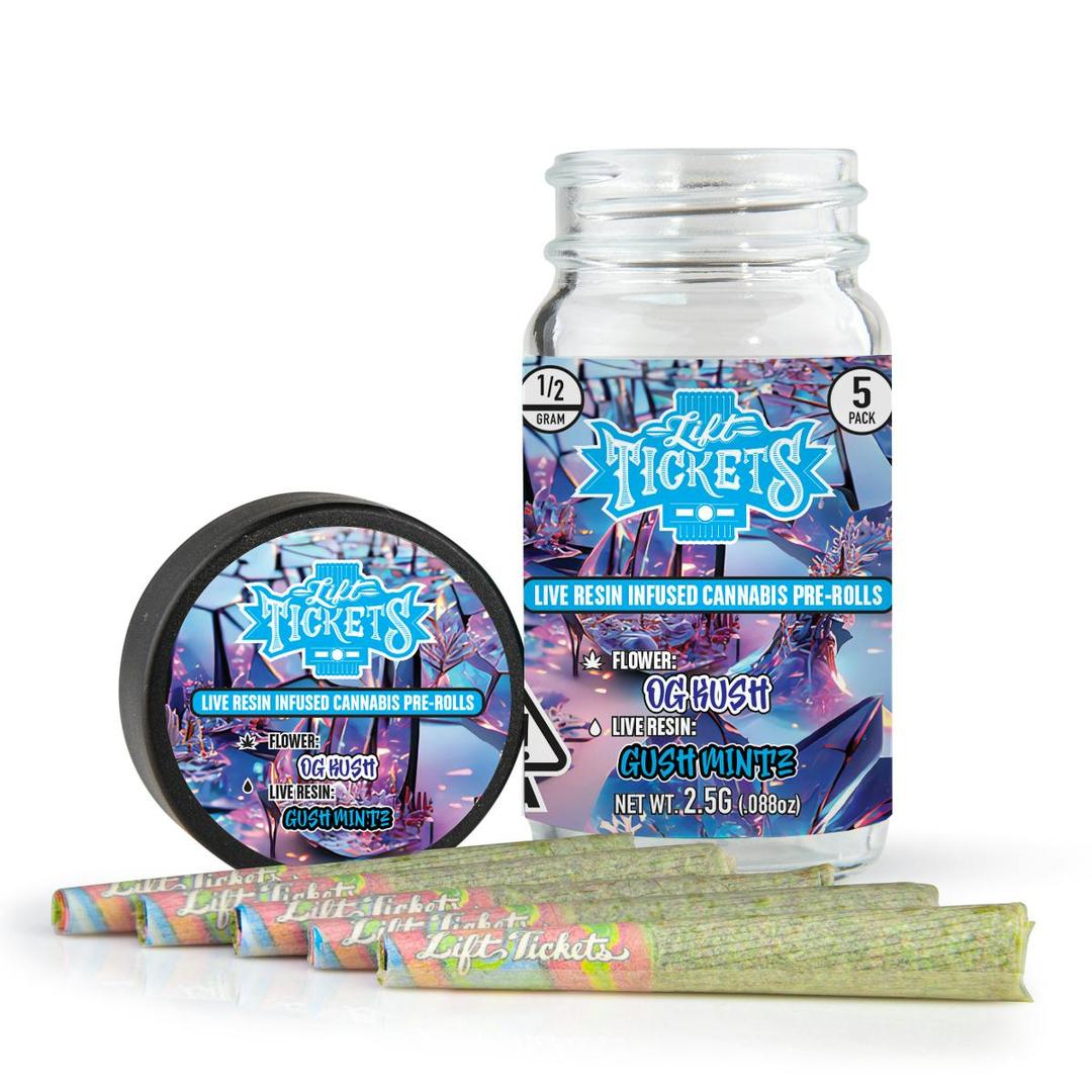 OG Kush x Gush Mintz - Infused Pre-Roll 5-Pack