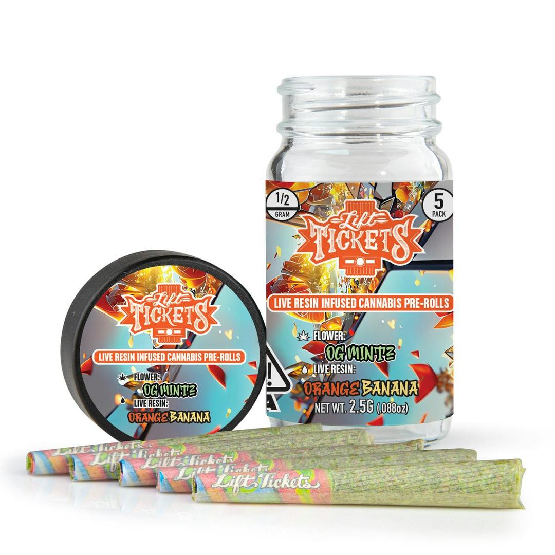 OG Mintz x Orange Banana - Infused Pre-Roll 5-Pack