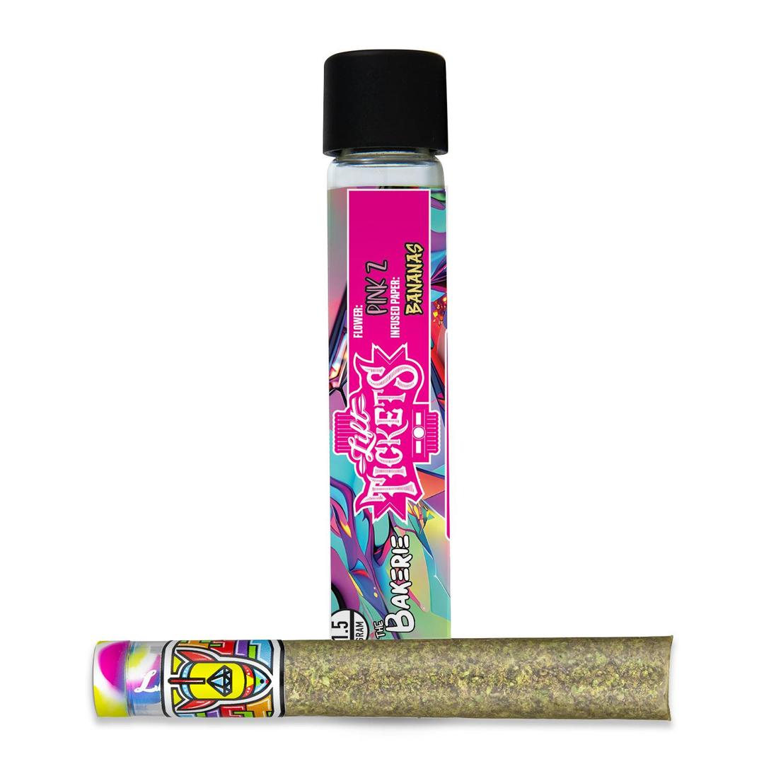 Infused Glass Tip Pre-Roll: Pink Z x Bananas 1.5g Joint
