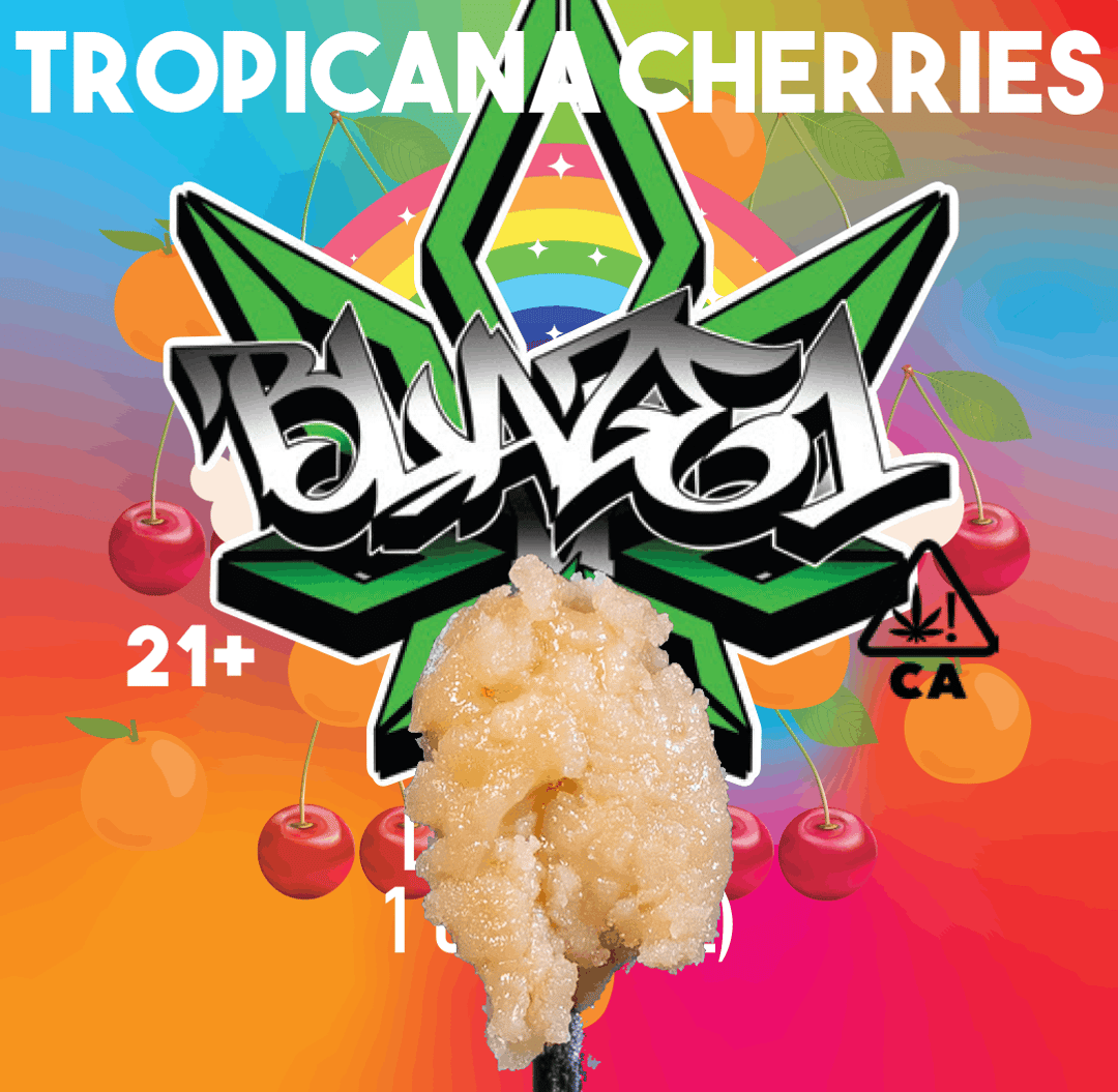 Blaze1 Live Rosin Tropicana Cherry