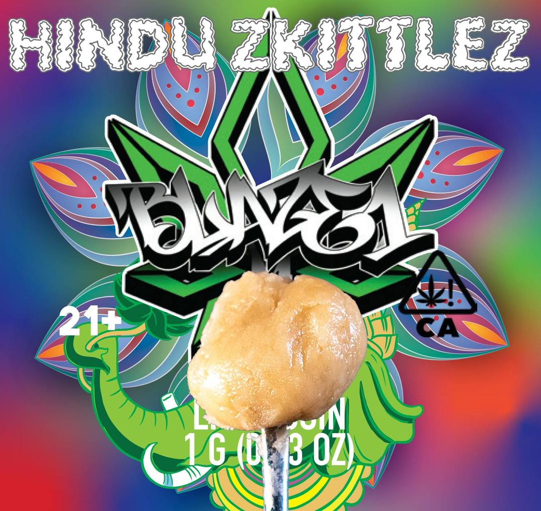 Blaze1 Live Rosin Hindu Zkittlez