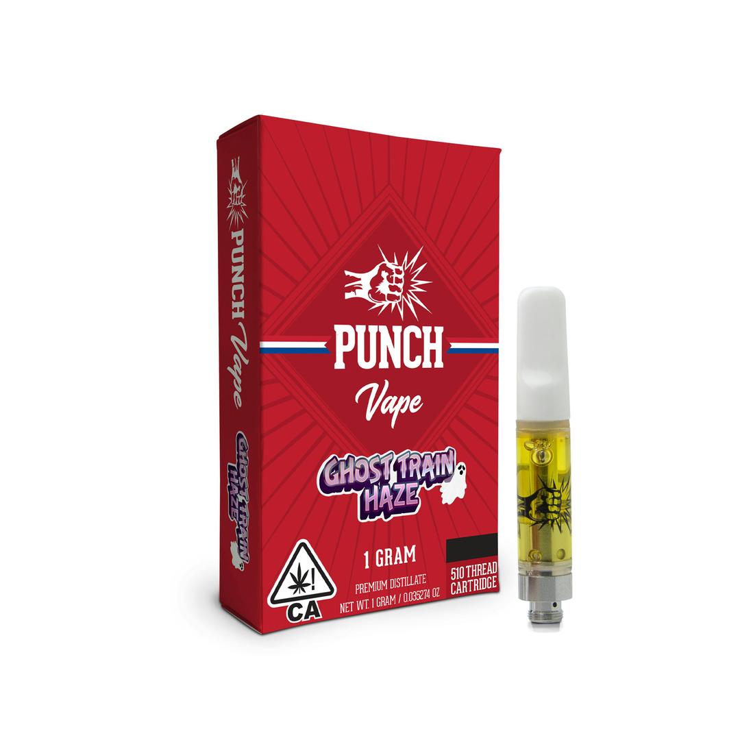 Punch Extracts: Distillate Vape Cart - Ghost Train Haze (1g)