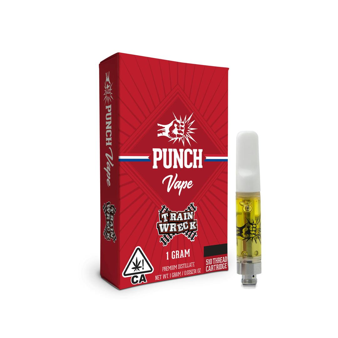 Punch - 510 Distillate Vape Cart - Trainwreck (1g)