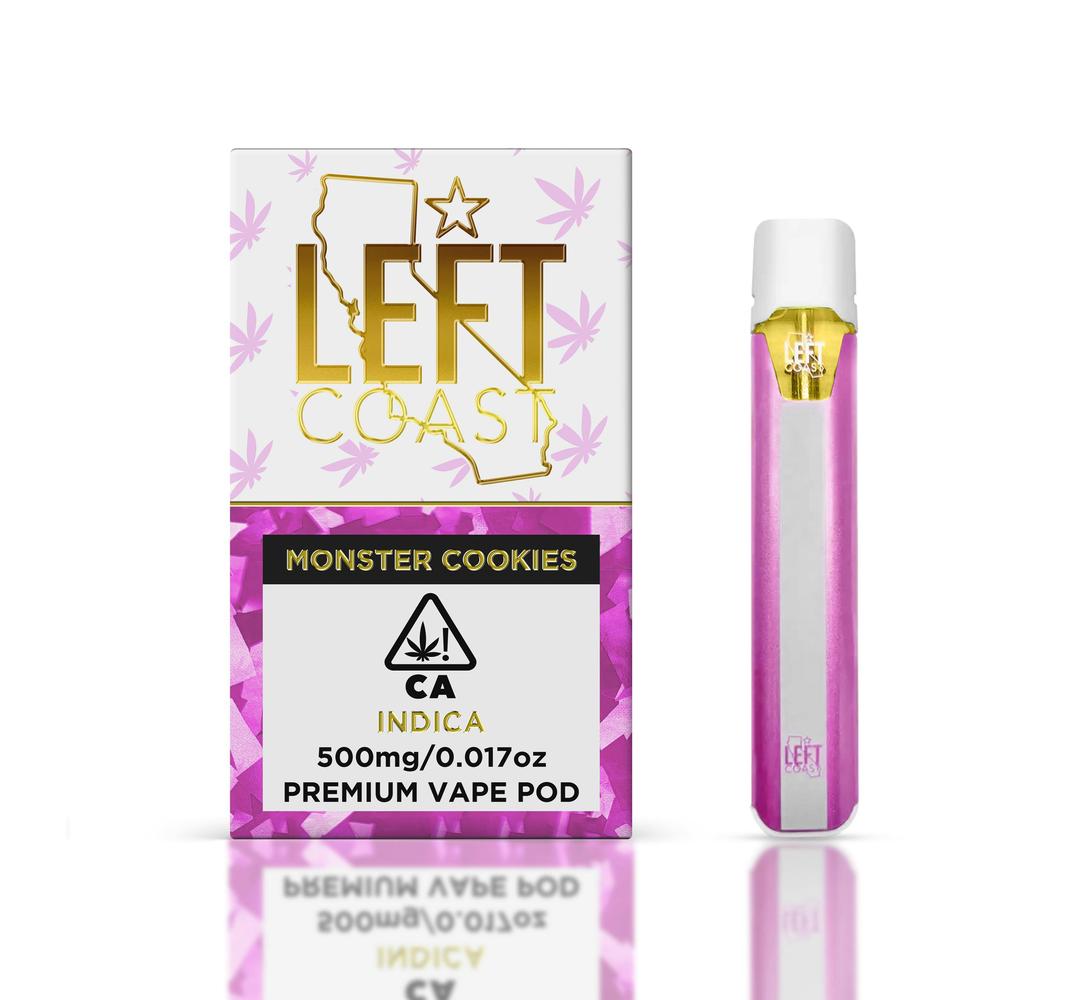 Monster Cookies- Premium .5G THC Pod