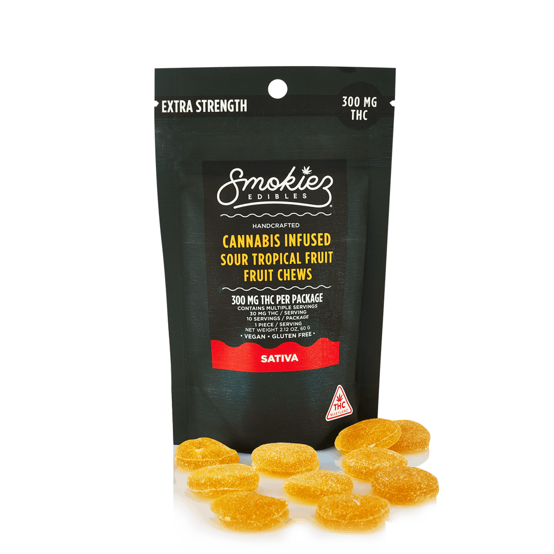 Smokiez Sour Tropical Fruit Sativa [30mg]