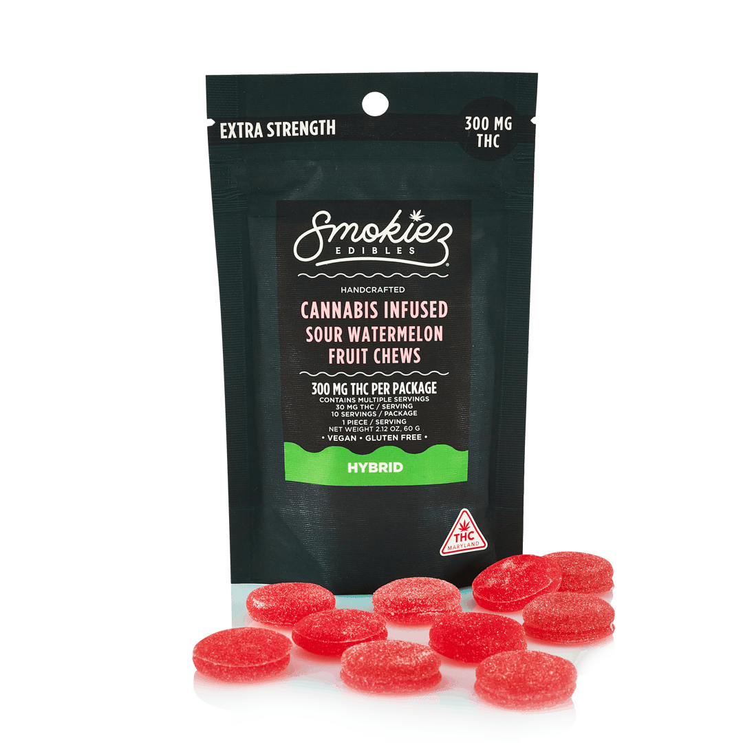 Smokiez: Sour Watermelon Hybrid [30mg]