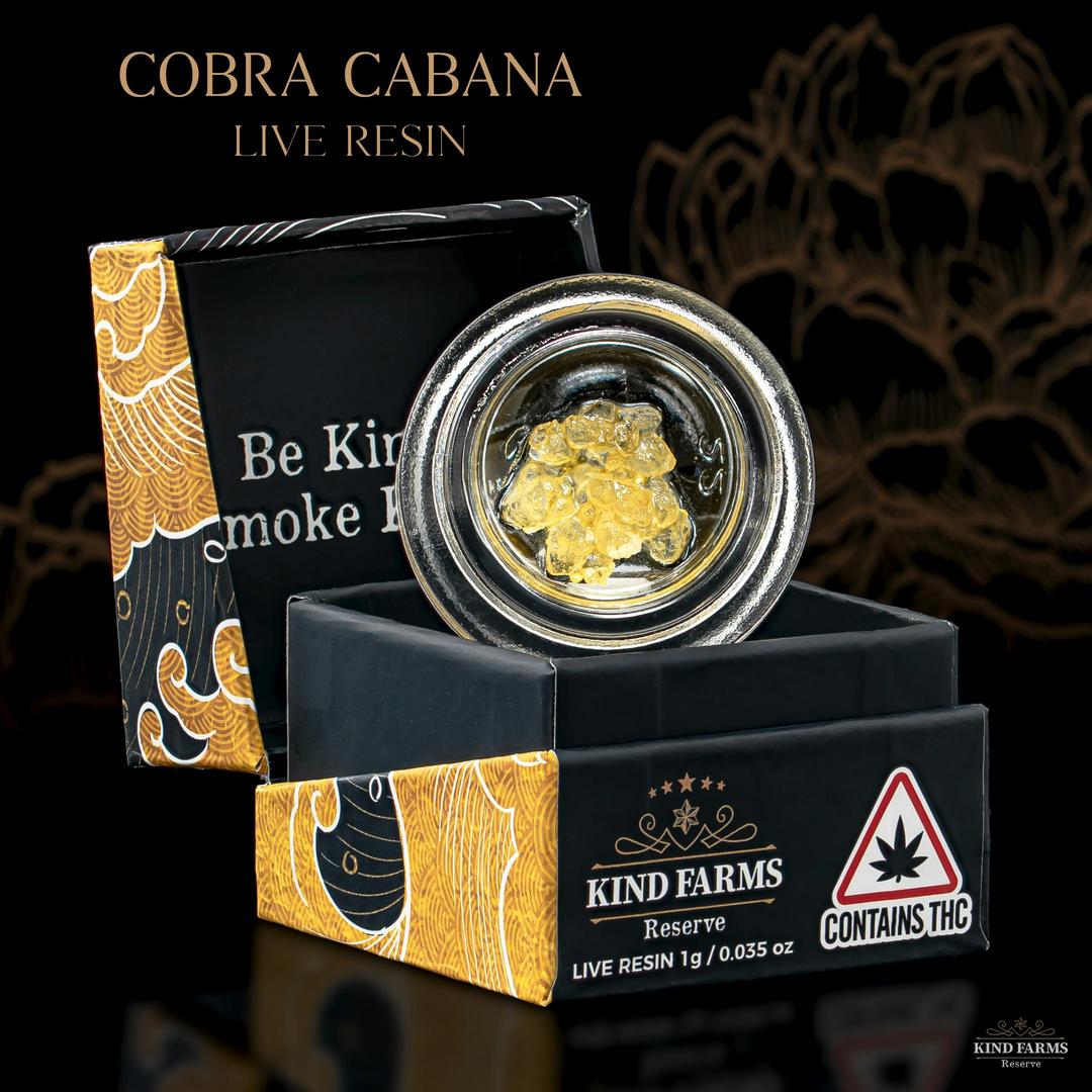 Cobra Cabana Live Resin - Kind Farms Reserve
