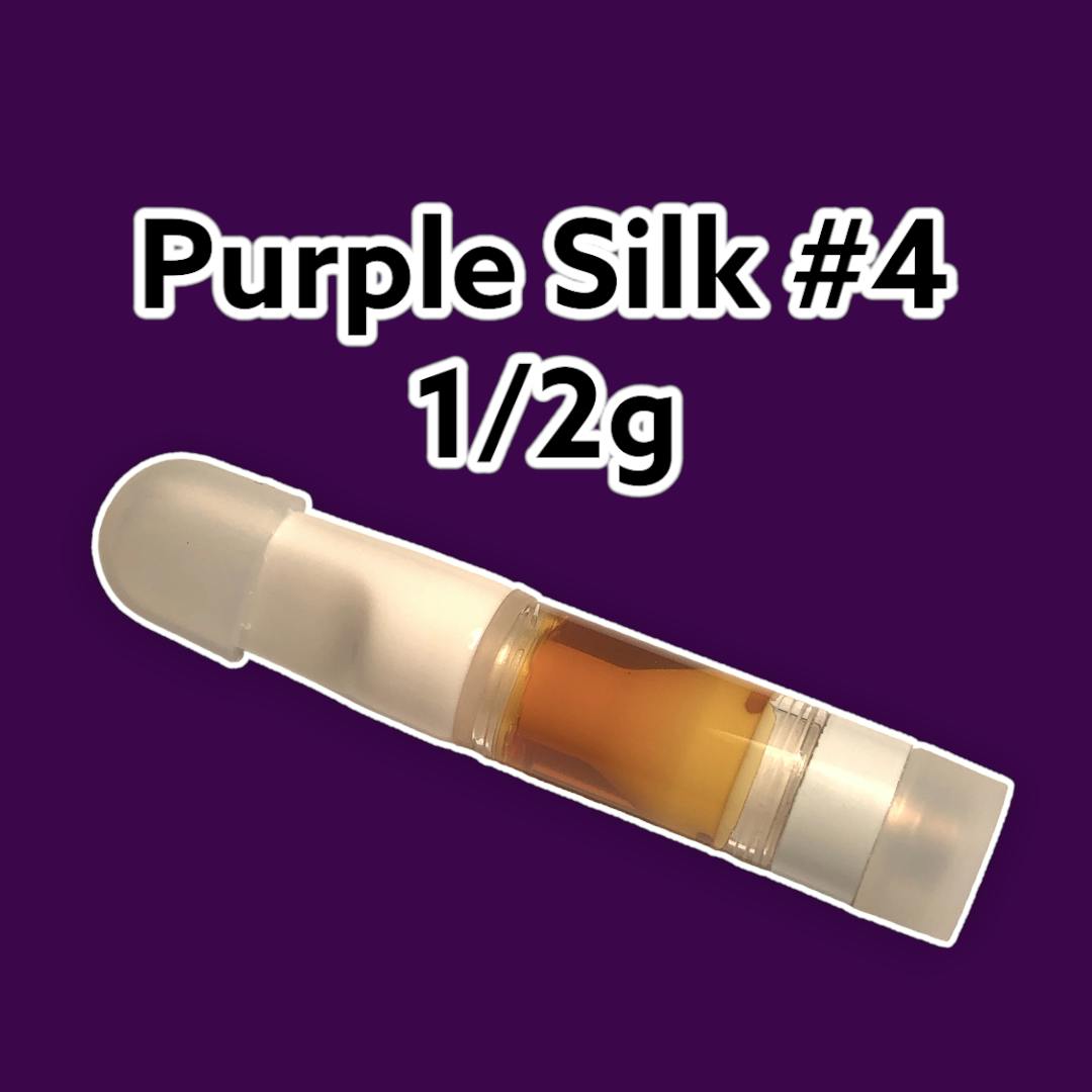 Purple Silk #4 Cartridge - 1/2 Gram