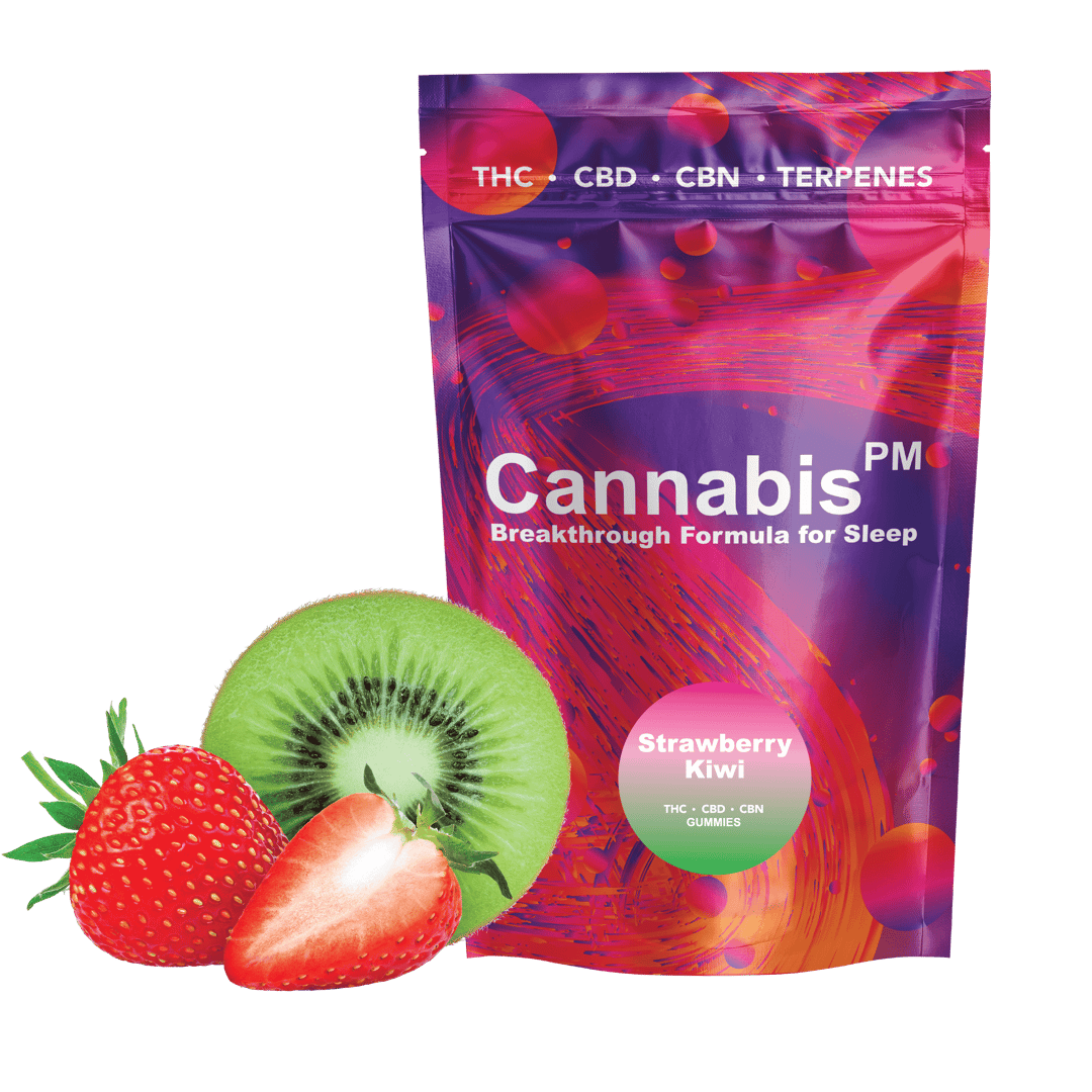 CannabisPM 1:1:1 Gummies- Strawberry Kiwi