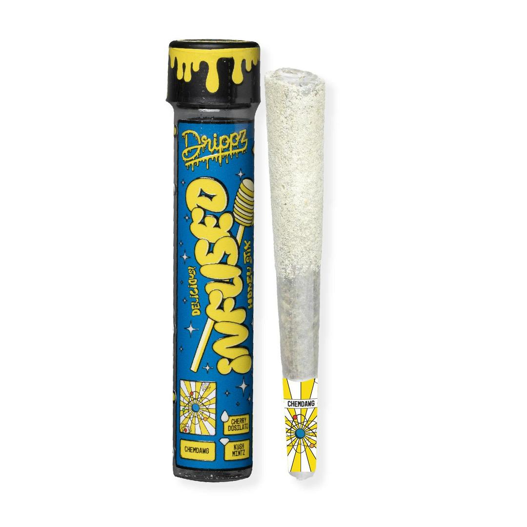 Drippz Honey Stix - Chemdawg Infused - 1.1g Pre-Roll