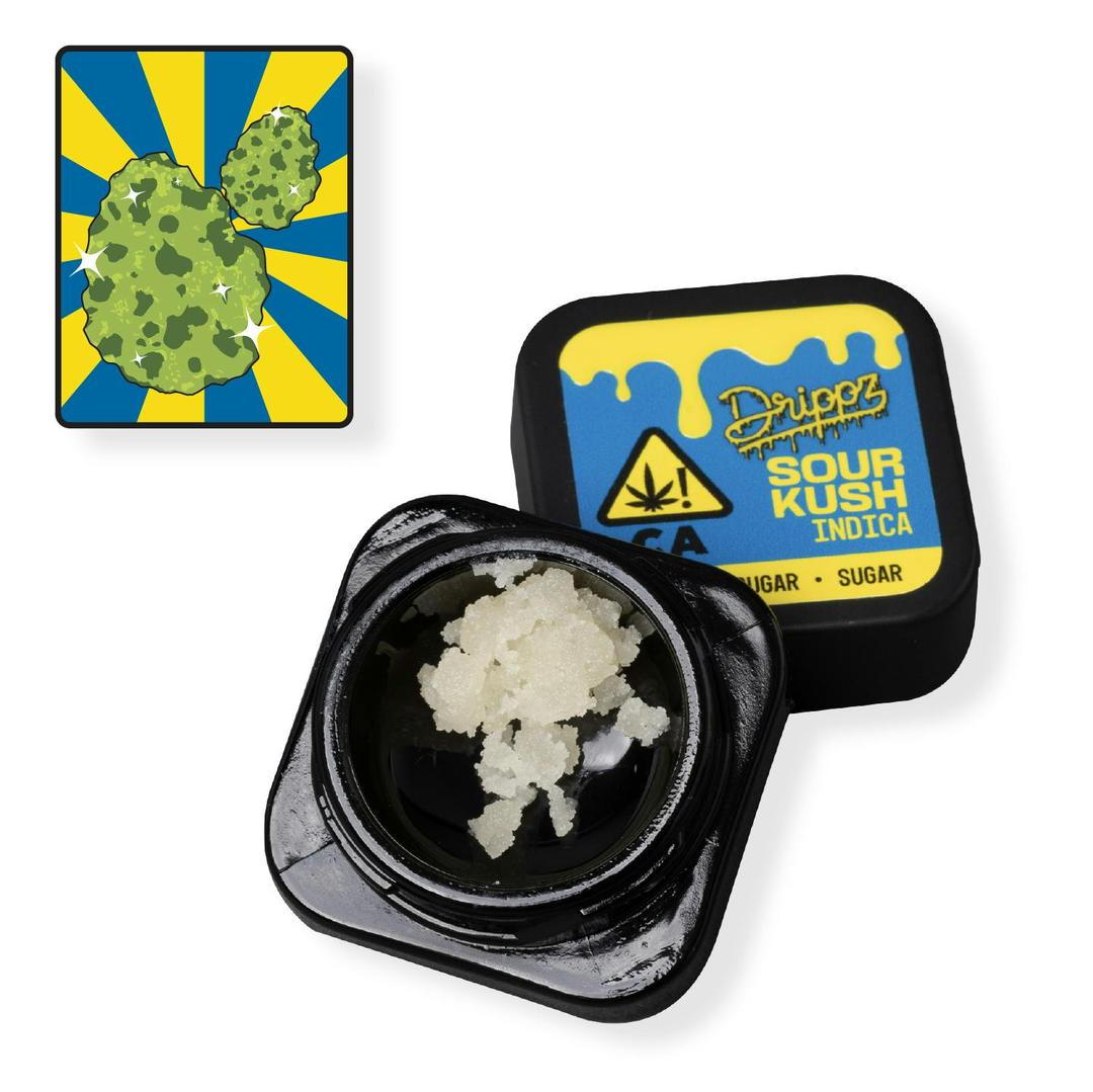 Drippz concentrate - Sour Kush Sugar - 1g