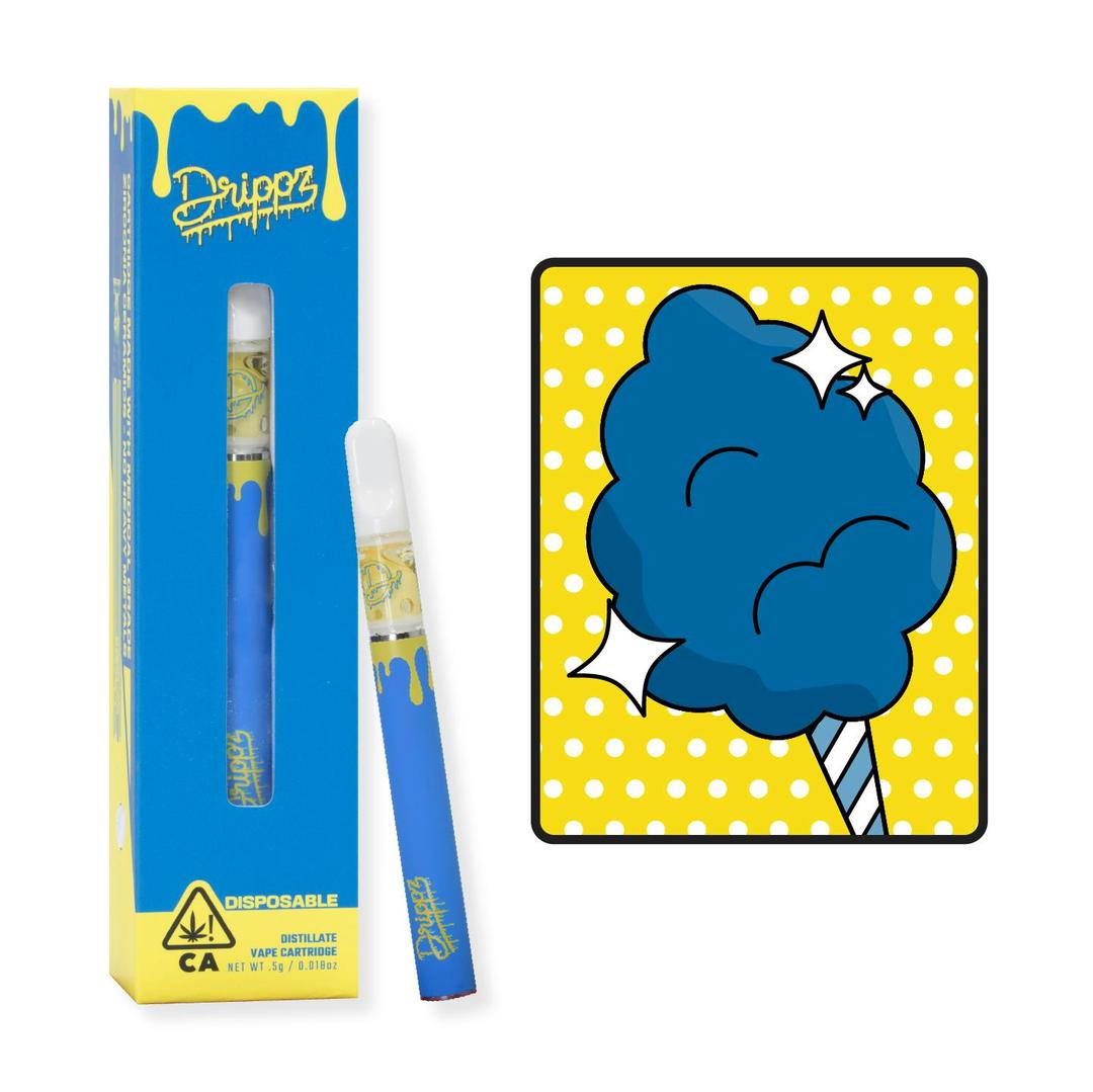Drippz disposable vape - Cotton Candy - .5g