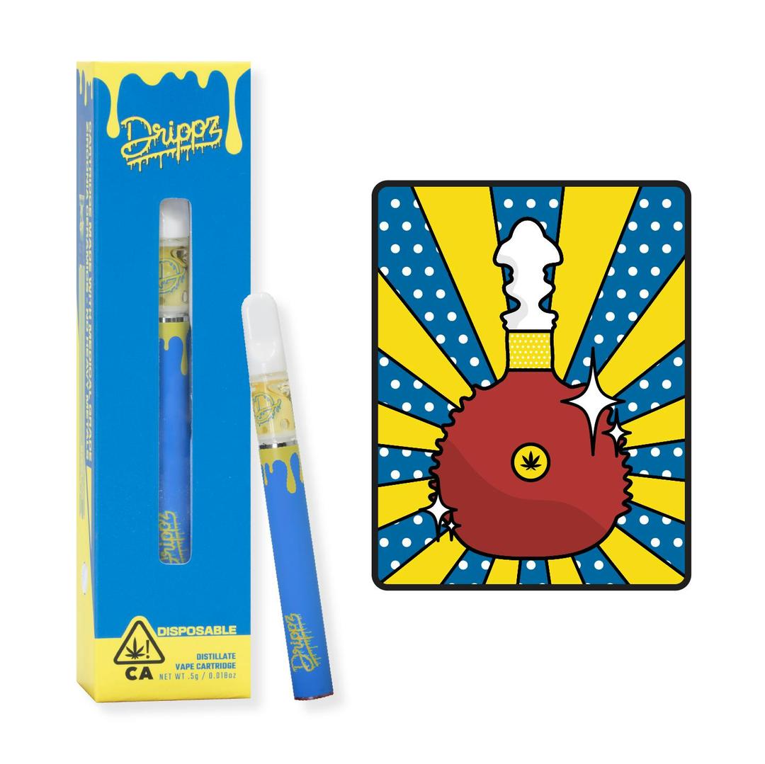 Drippz disposable vape - King Louis XIII - .5g
