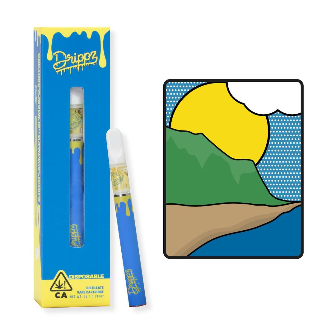 Drippz disposable vape - Maui Wowie - .5g