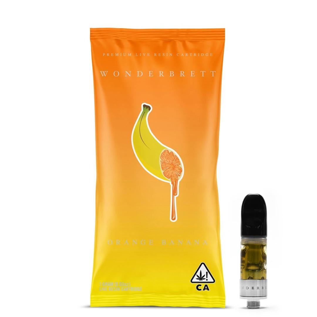 Orange Banana Live Resin Vape Cartridge – 1g