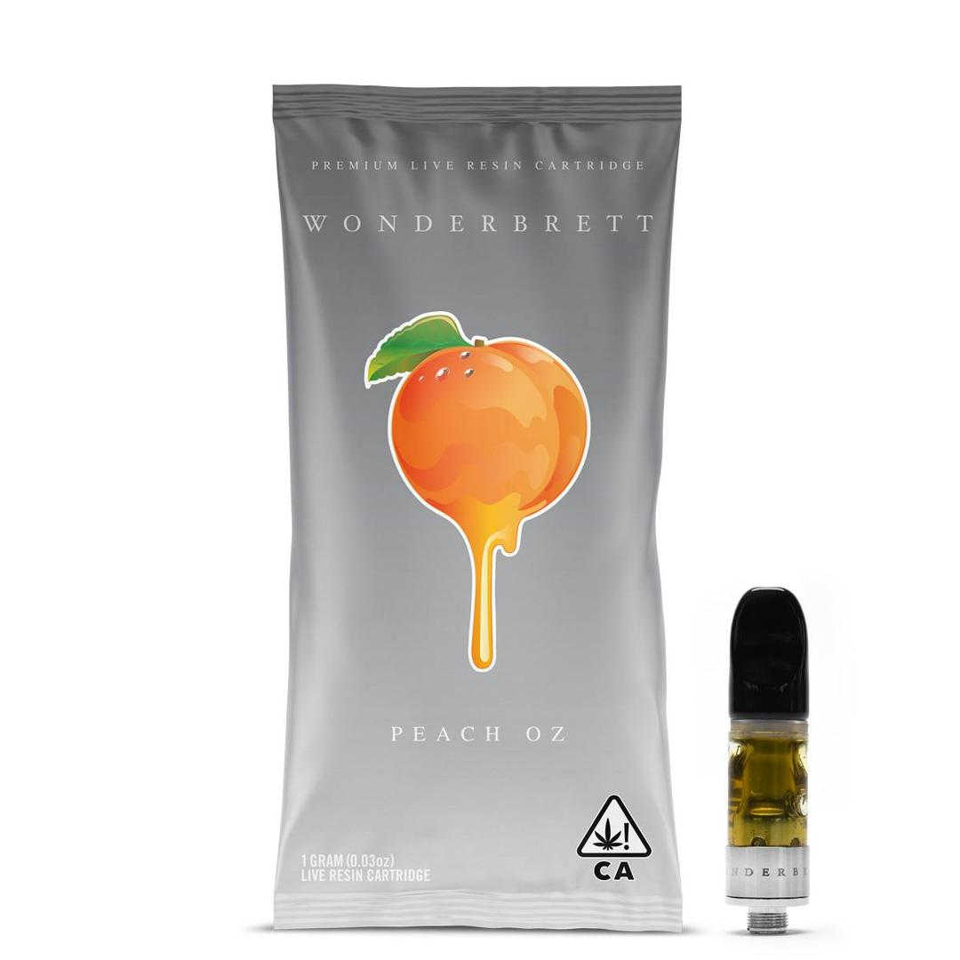 Peach OZ Live Resin Vape Cartridge – 1g