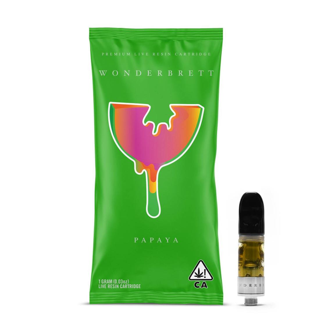 Papaya OZ Live Resin Vape Cartridge – 1g