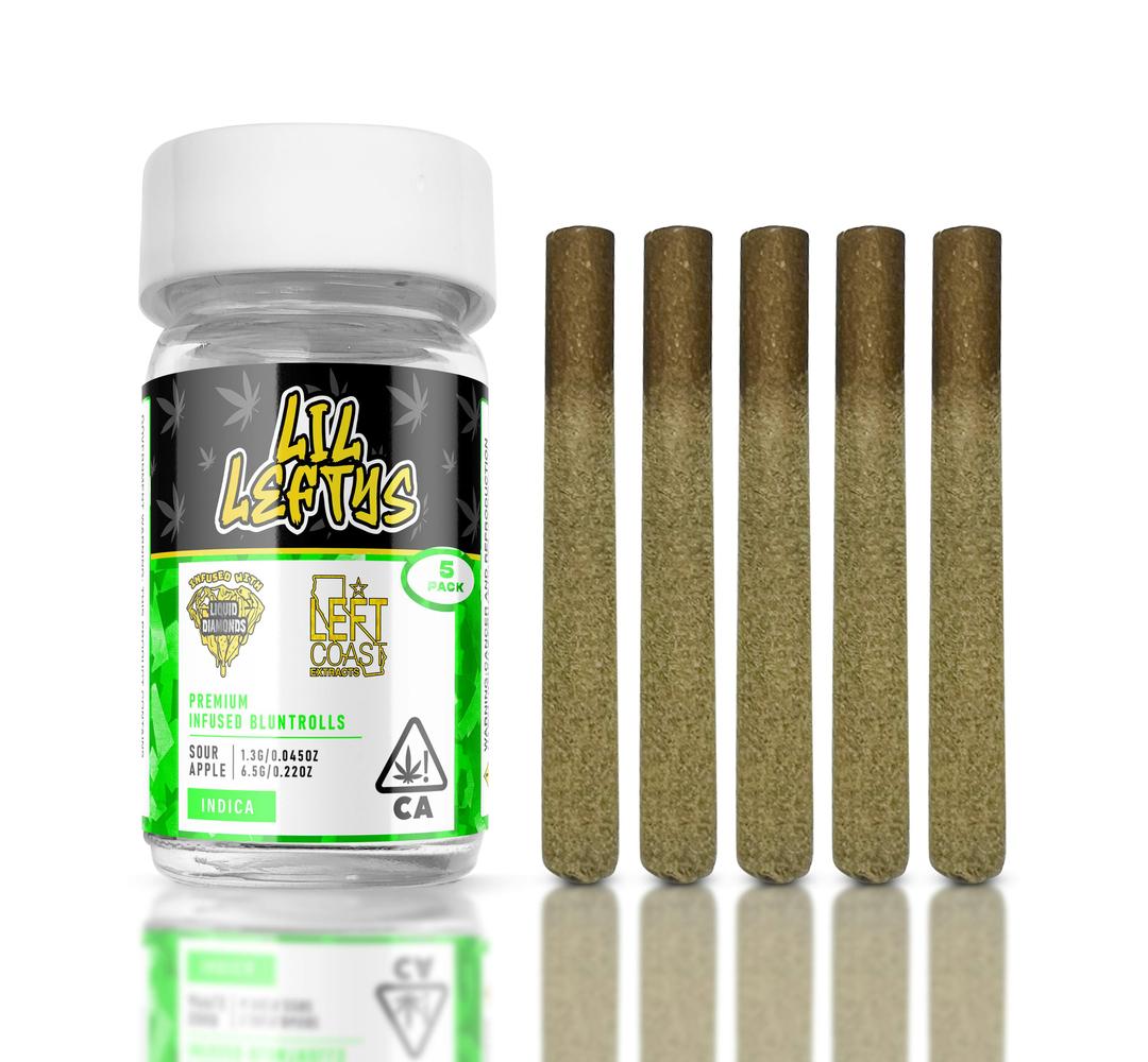 Lil Lefty's - MINI BLUNTS - Sour Apple