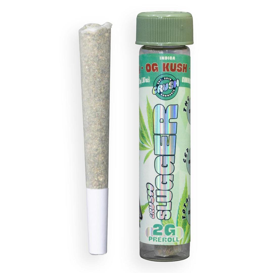 Crush Cannabis 2g Slugger - OG Kush - Pre-Roll
