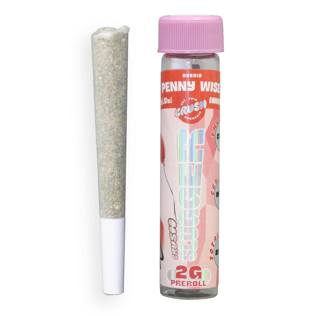 Crush Cannabis 2g Slugger - Penny Wise - Pre-Roll