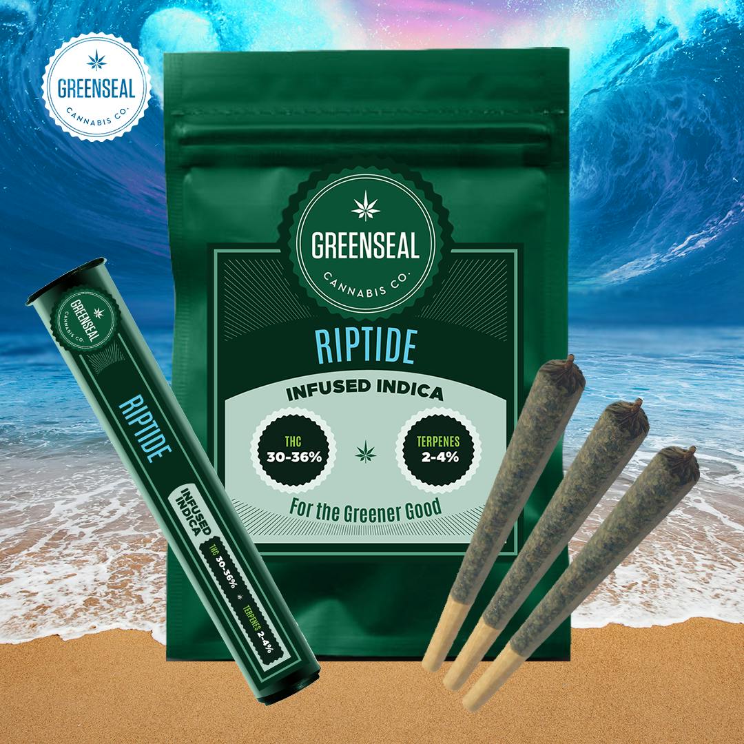 Riptide - 3x0.5g Infused Pre-Rolls - Saskatchewan