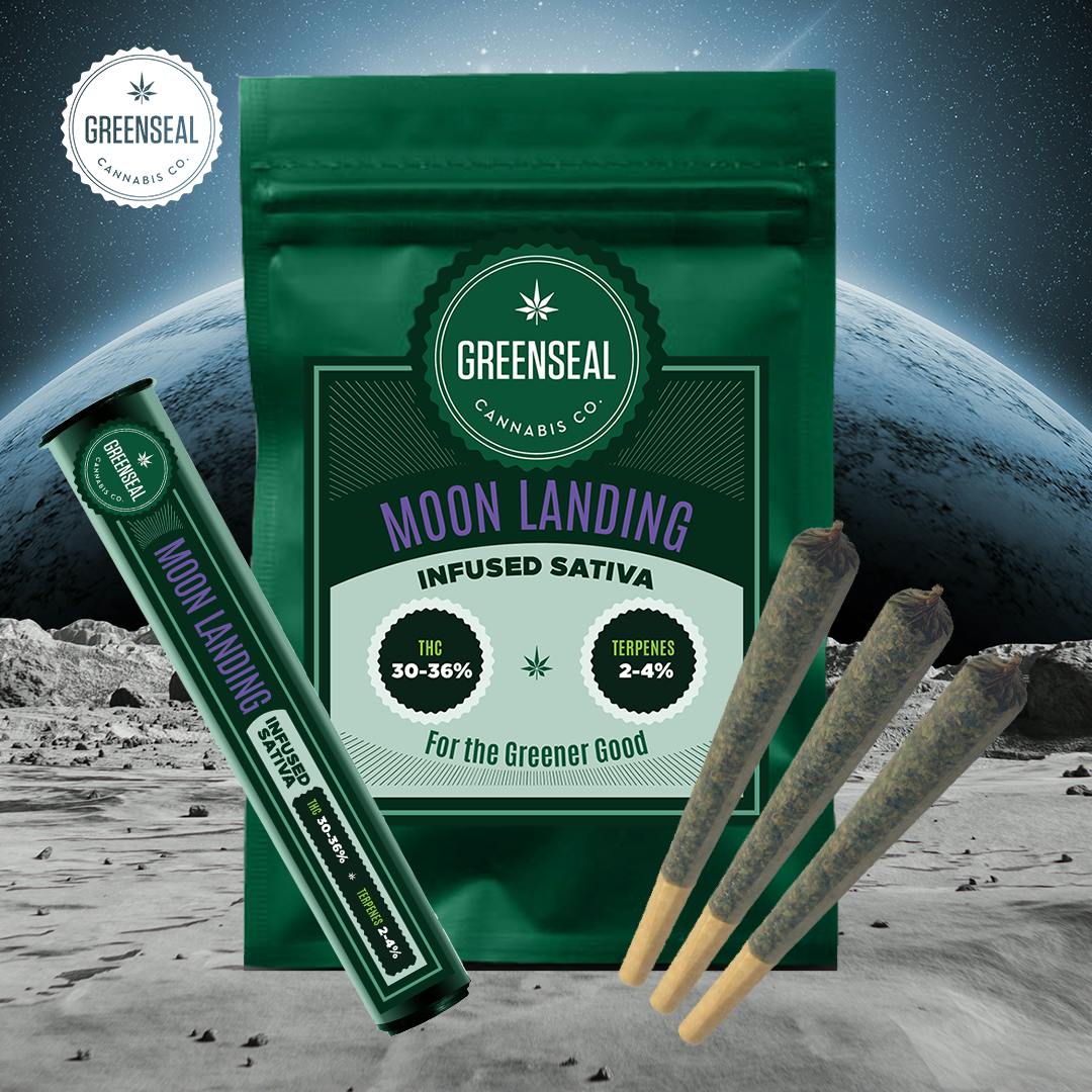 Moon Landing - 3x0.5g Infused Pre-Rolls - Alberta