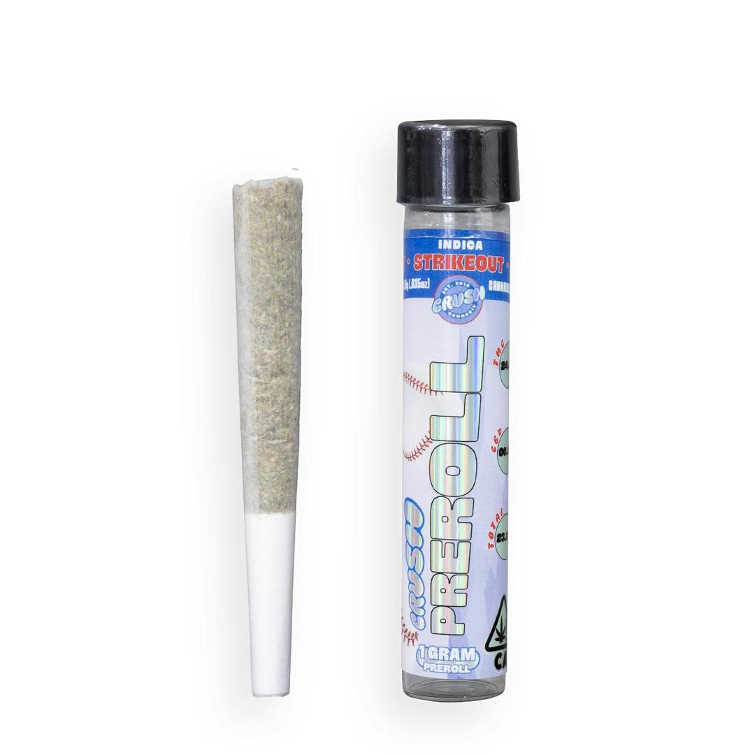 Crush Cannabis 1g - Strikeout - Pre-Roll