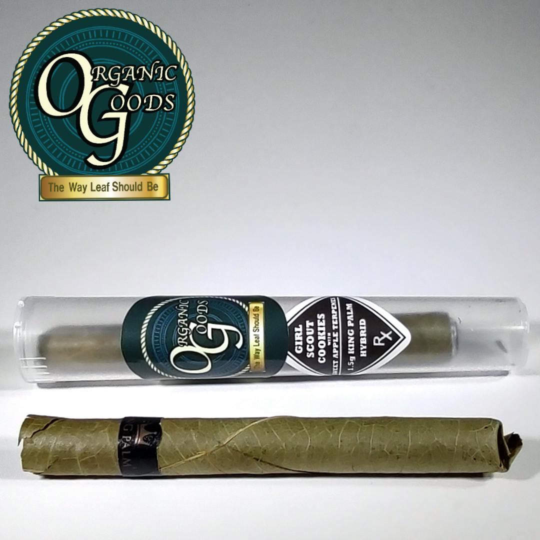 Organic Goods King Palm w/ Terpenes Girl Scout Cookies 1.5 G