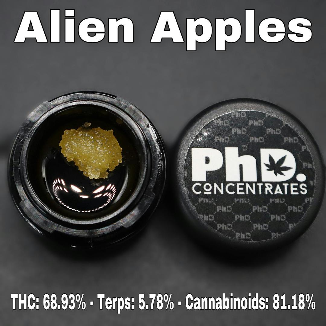 PhD Concentrate 1 gram - Alien Applez Sugar