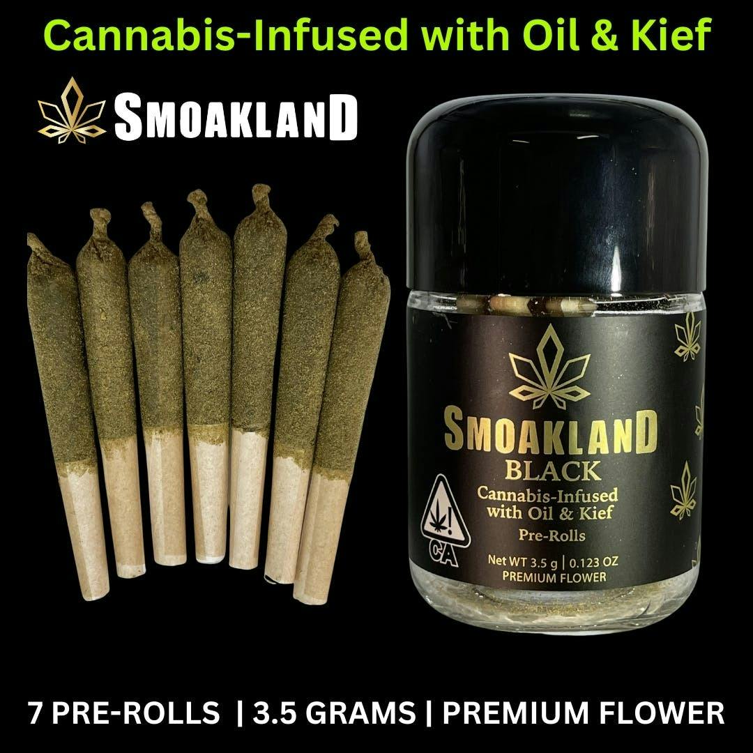 BLACK - Infused Pre-Rolls - Monster Cookies (I) 7pk - 3.5g